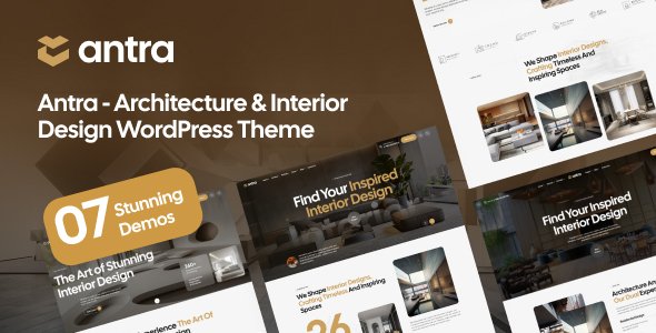 Antra – Architecture & Interior Design WordPress Theme