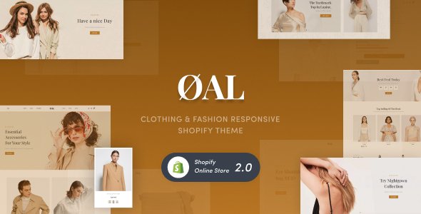 OAL - Clothing & Fashion Responsive Shopify 2.0 Theme