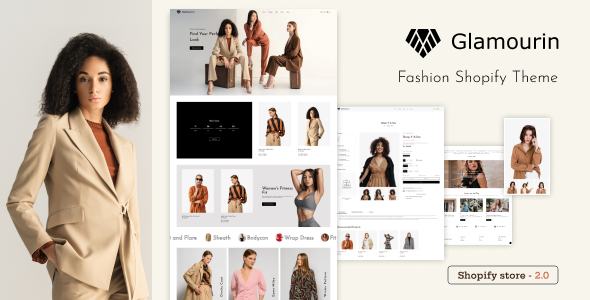 Glamourin Clothing Store Shopify Theme