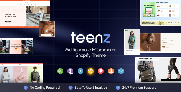 Teenz Fashion Shopify Theme