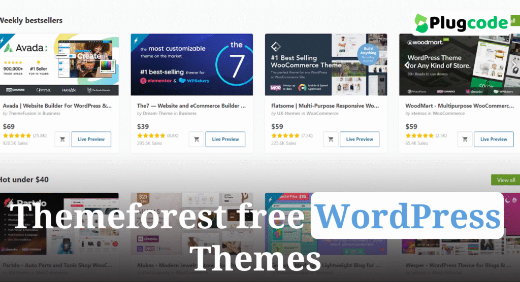 Themeforest free WordPress themes