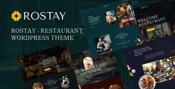 Rostay - Restaurant WordPress Theme
